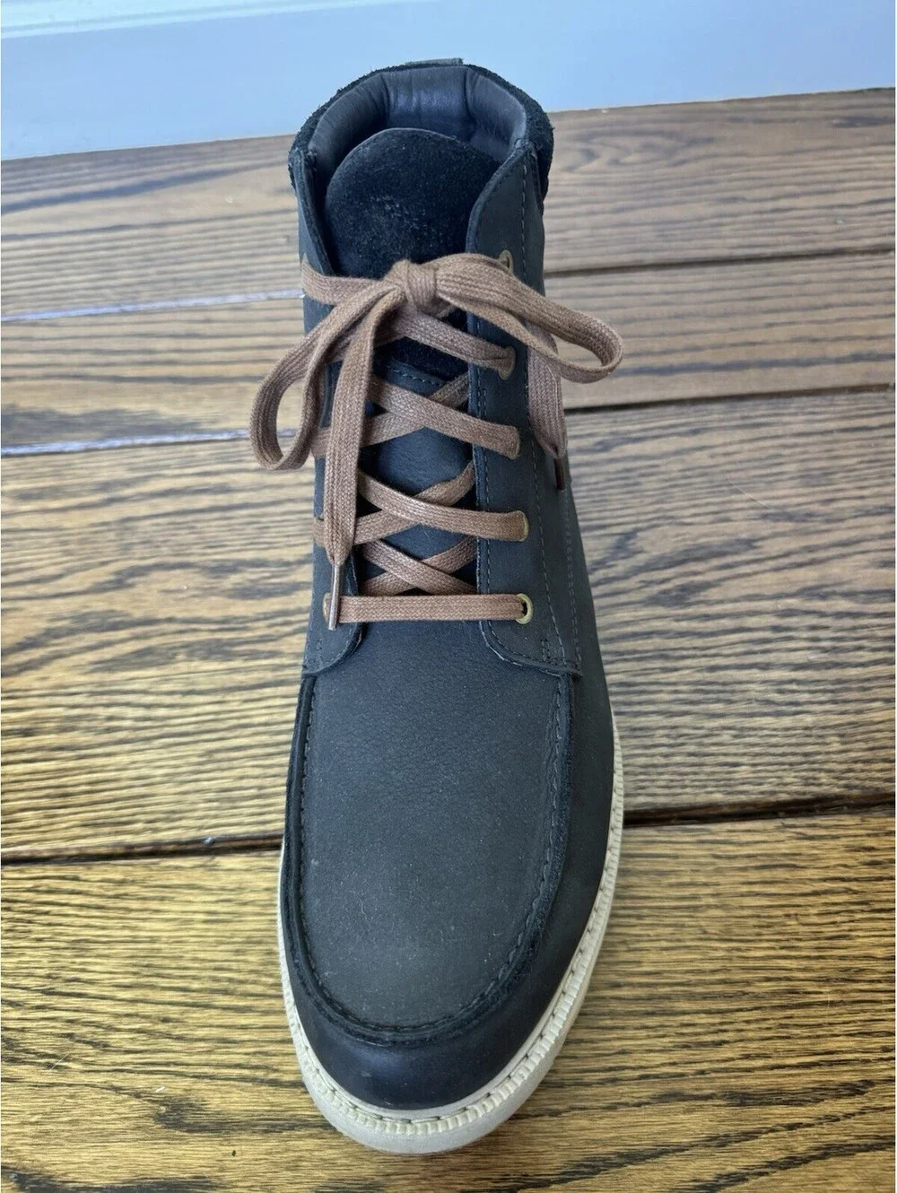 Sorel Madson II Men's Moc Toe Waterproof Boots, Size 11.5, Color Coal